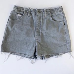 vintage Lee high waisted cut off jean shorts